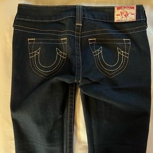TRUE RELIGION - LOW RISE SUPER SKINNY JEANS 28
